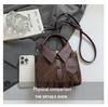 Women's Korean Style Casual Shirt with Solid Color and Single Shoulder Crossbody Handbag – 2025 Fashion Trend