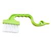 652F Multiple Surfaces Crevice Brush With Flat Edged Scrapers Ergonomic Grip Design Suitable For Tile Grout Keyboard Cleaning