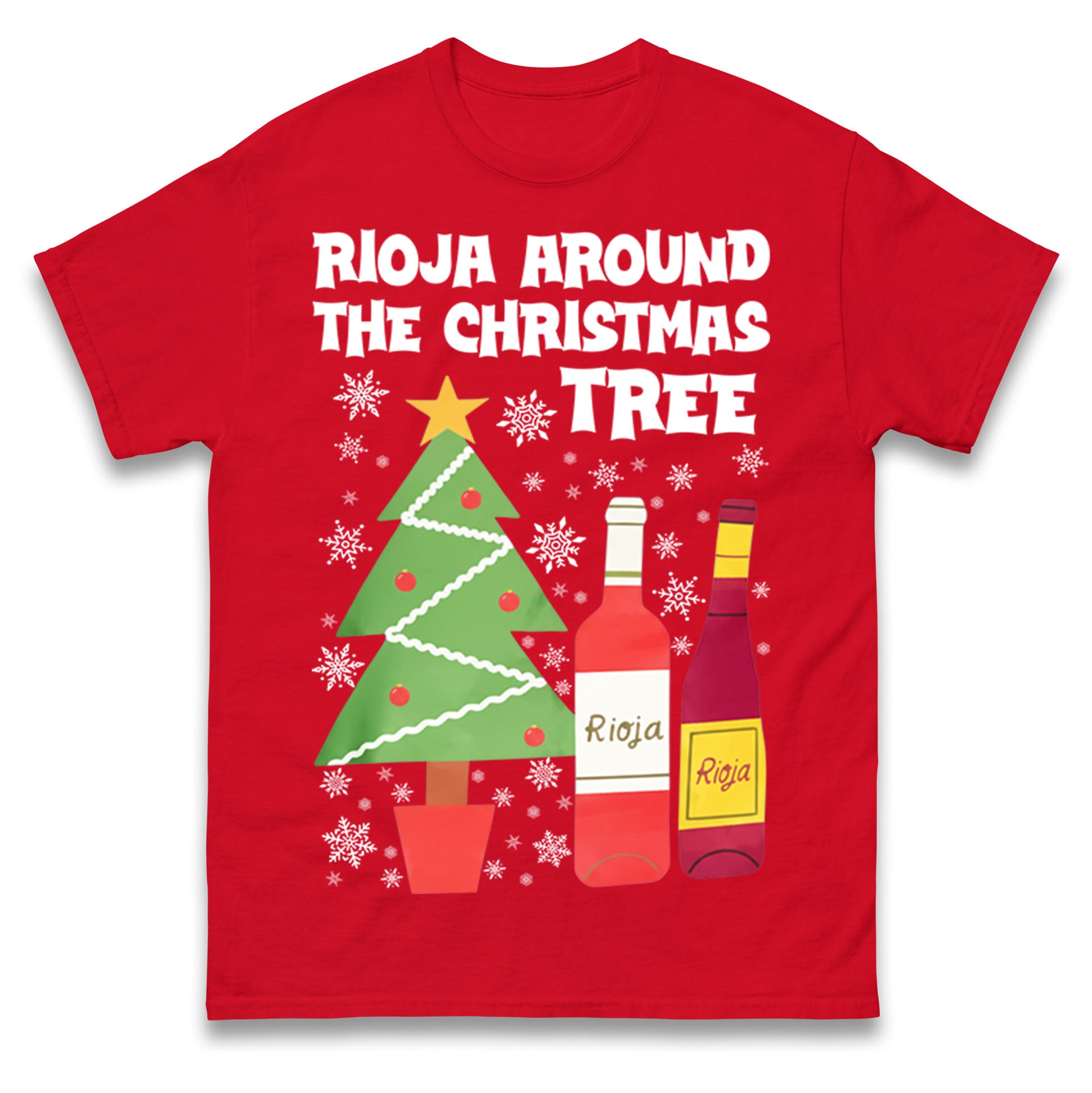

Rioja Around The Christmas Tree Christmas T Shirt Tshirt Mens Womens Unisex Tops Tees L
