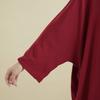 DIMANAF 2025 Women Plus Size Spring Long Dress Loose V-Neck Printing Vintage Casual Floral 5052