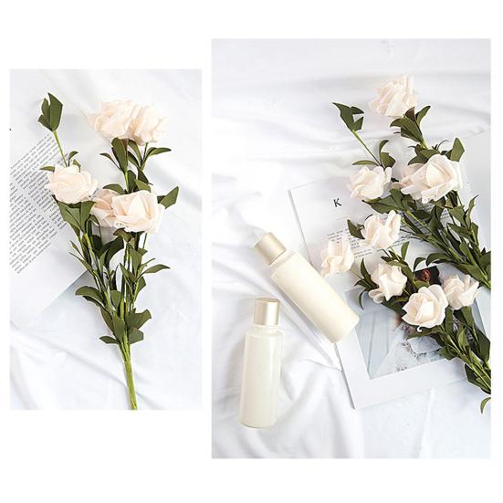 Modern Fake Flower Flexible Colorful Realistic