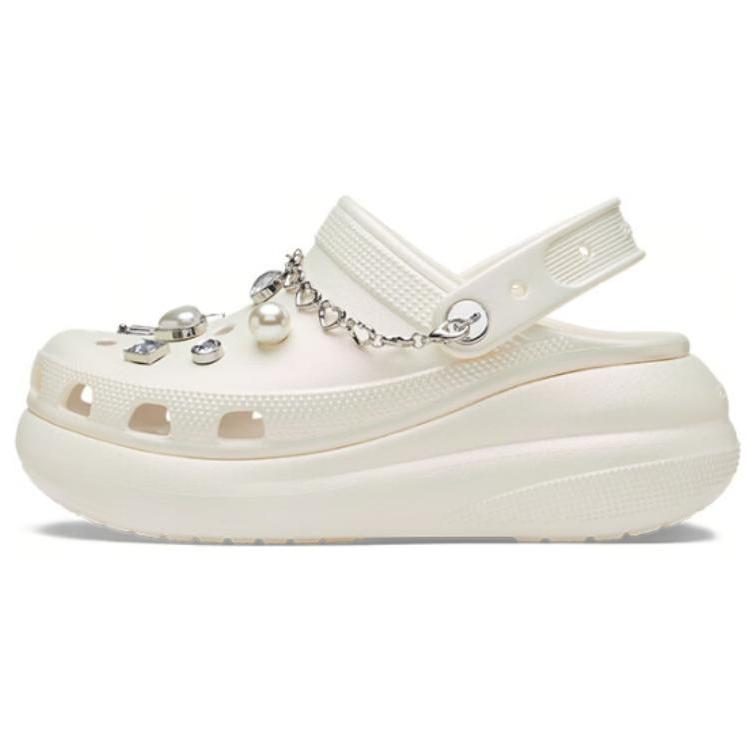 Crocs EVA Fashionable, Comfortable and Versatile Clog 5.2cm Unisex White