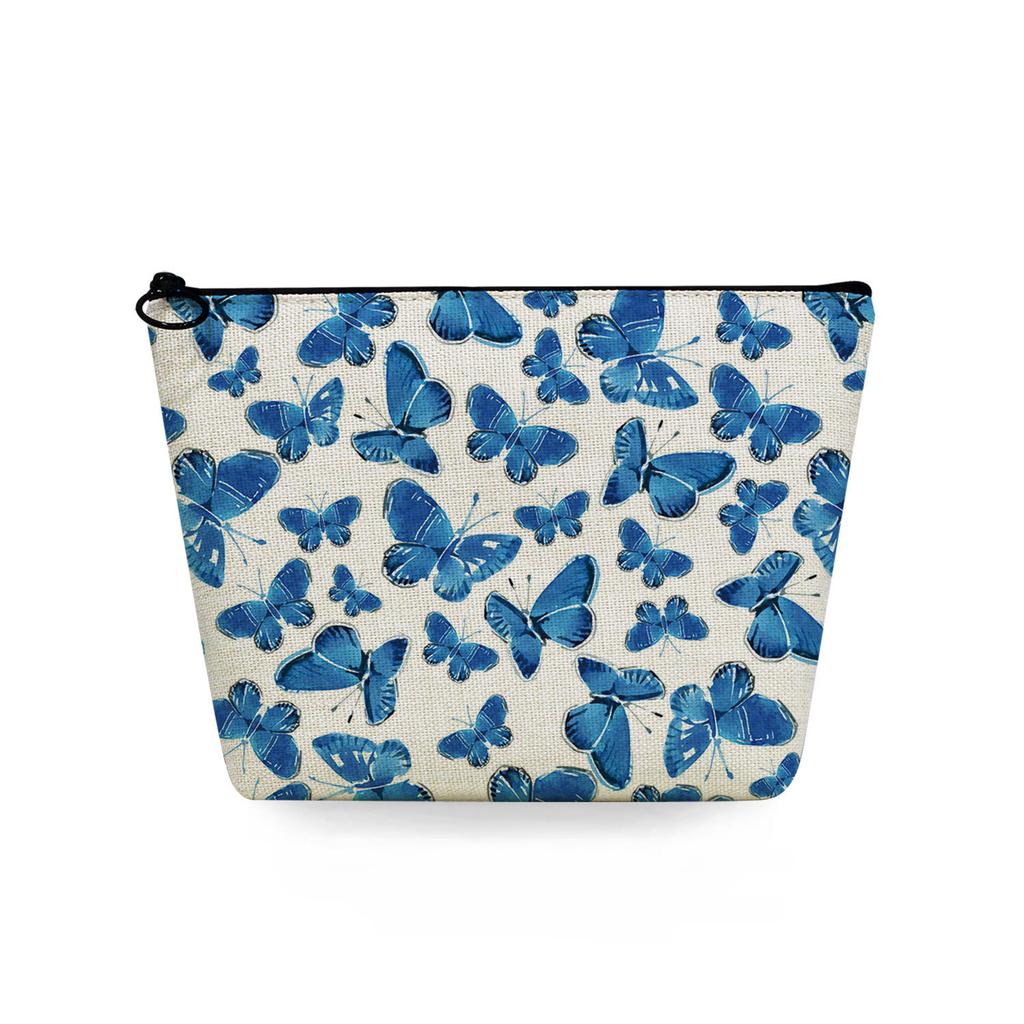 Women  Eye Print Cosmetic Bag Toiletries Organize Travel Storage Case  6775