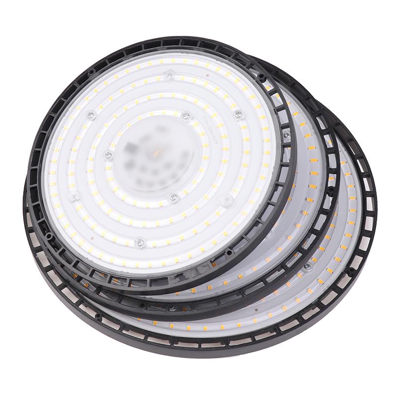 100/150/200W 3500/6500K Ufo Led High Bay Lights Waterproof Commercial Industrial Market Warehouse Garage Workshop Lamps
