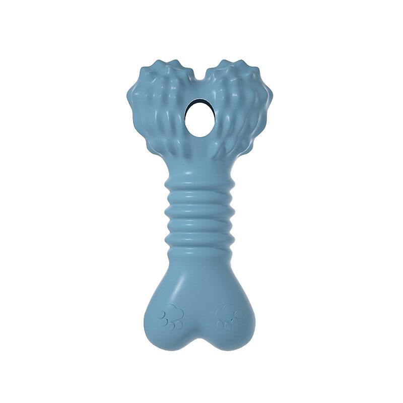 Hundeknochen Puzzle Spielzeug - Leckerli-ausgebendes Kauspielzeug für Hunde, Langlebiges Zahnreinigungsspielzeug zur Linderung von Langeweile,