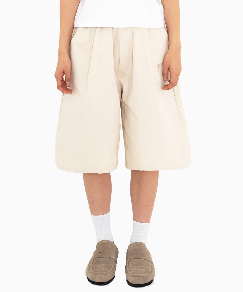 Ebeulisi Western Bermuda Chino Pants (Beige)