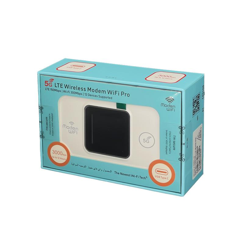 Router WiFi Portabil 4G cu Slot SIM pentru Mașină și Utilizare Mobilă