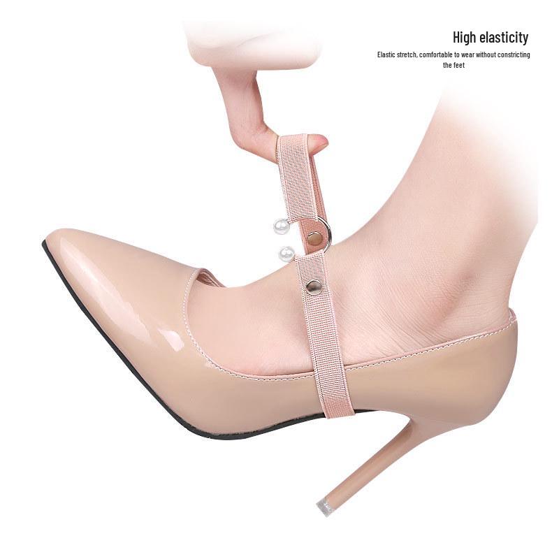 Decorative Anti-Slip High Heel Straps with Buckle
