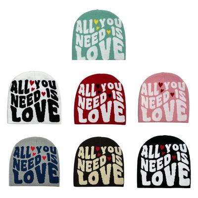 Unisex Skull Hat for Teens Girls Boys Hip Hop Photo Props Knitted Winter Hat Streetwear Costume Props Skull Cap