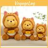 Bear Squirrel Pooh Plush Toy Adorable Cartoon Girls Kids Birthday Gift Holiday