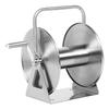 Stainless Steel High Pressure Washer Metal Roll Hose Reel With 1 2in UK Quick Connector