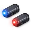 Solar Powered Warning Light for Car Security Simulated Dummy Alarm Wireless Anti-Theft Caution Lamp LED Flashlight