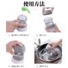 FineGood One-Push Handy Kitchen Brush (with Holder) with Detergent Bottle for Cleaning Pots and Sinks (1 Piece)