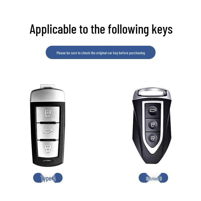 Zotye T600 Key Case for Damy X5/T700, T300, Z300 Cars, Unisex Design