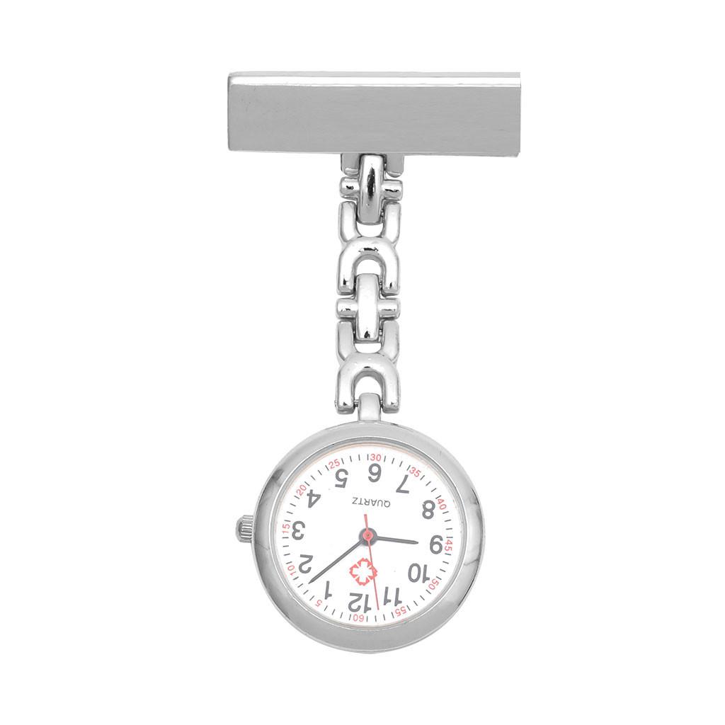 

Часы с нагрудной булавкой, персонализированная брошь, часы с кварцевым механизмом One Size серебряный