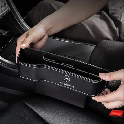 Hot W204 C200 For Benz AMG Car Seat Organizer Crevice Storage Box For Mercedes Benz C180 C200 C260 C300 W108 W124 W126 W140 W168