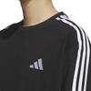 Adidas Long Sleeve Black Size M Men's ESS+ 3-Stripes T-Shirt, JUP88, (JW6934),