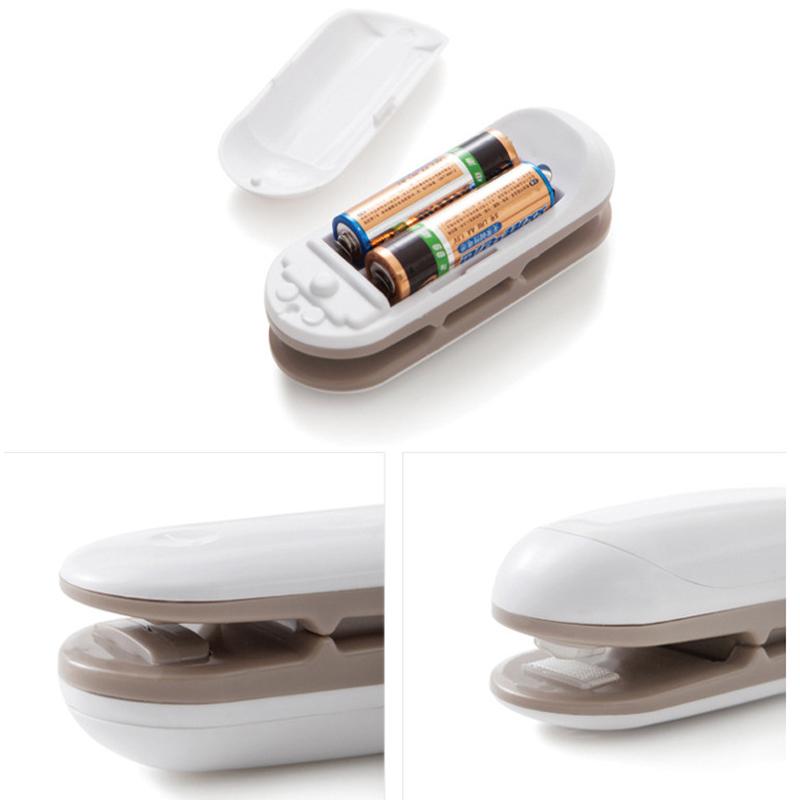 Mini Sealing Machine Portable Heat Sealer Plastic Package Storage Bag Handy Sticker And Seals For Food Snack Kitchen Accessories