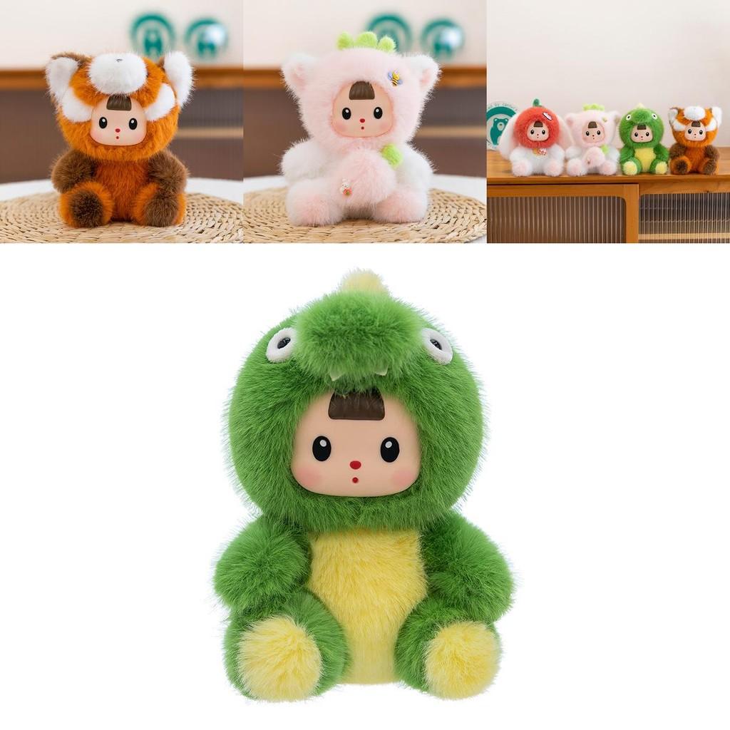 Strawberry Cat Plush Toy With Short Pile Soft Plush For Kids And Collectors