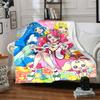 1pc Pretty Cure2 Blanket, Gift, for Men and Women, Soft Blanket, Good for Sofa Bed Couch Travel, Lightweight Flannel Blanket
