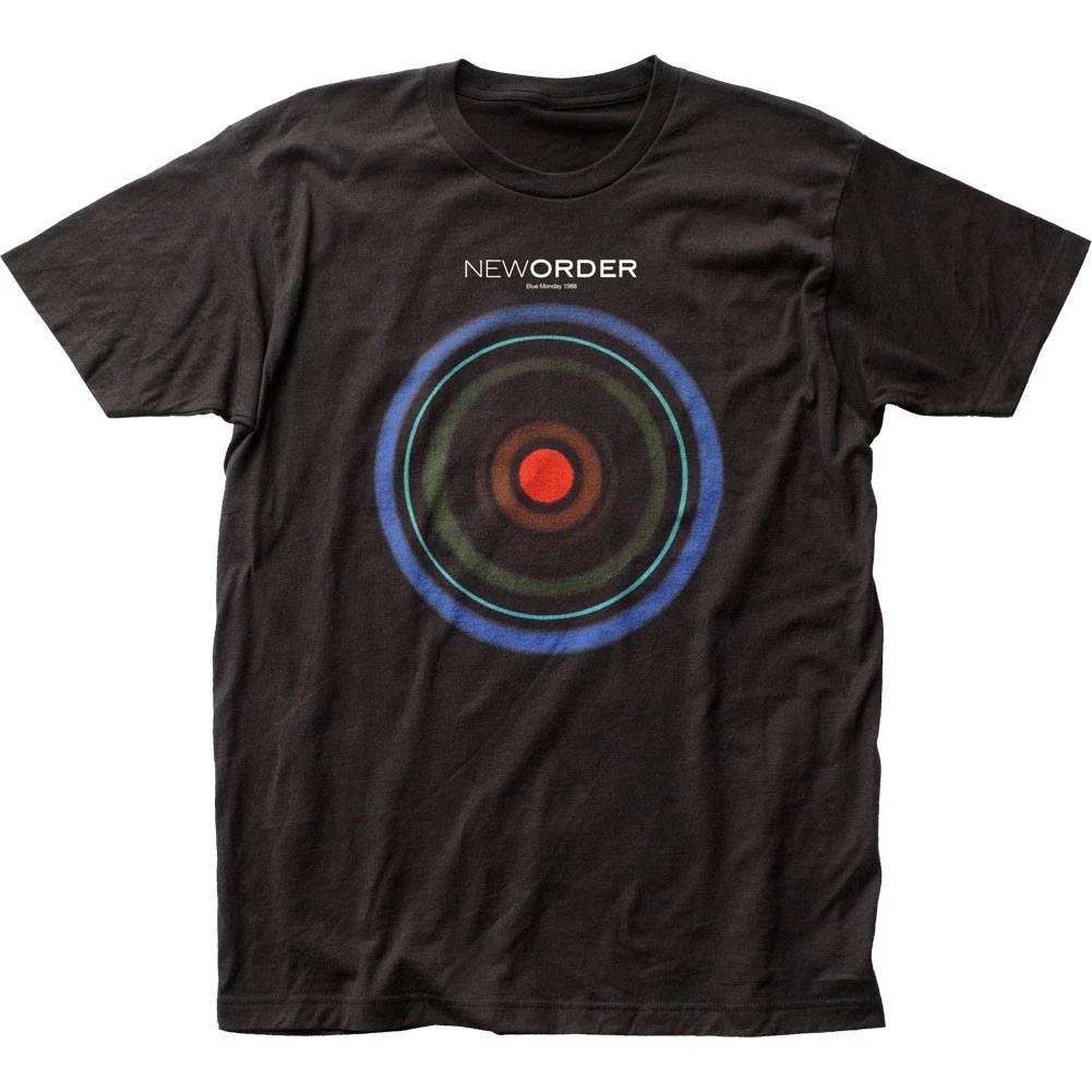 New Order Blue Monday Mens T Shirt Music Classic Concert Rock Band New Black 2XL