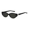 Gentle Monster Solid Design Brand Logo Cat Eye Sunglasses Unisex Sunglasses Black VANILLA-01