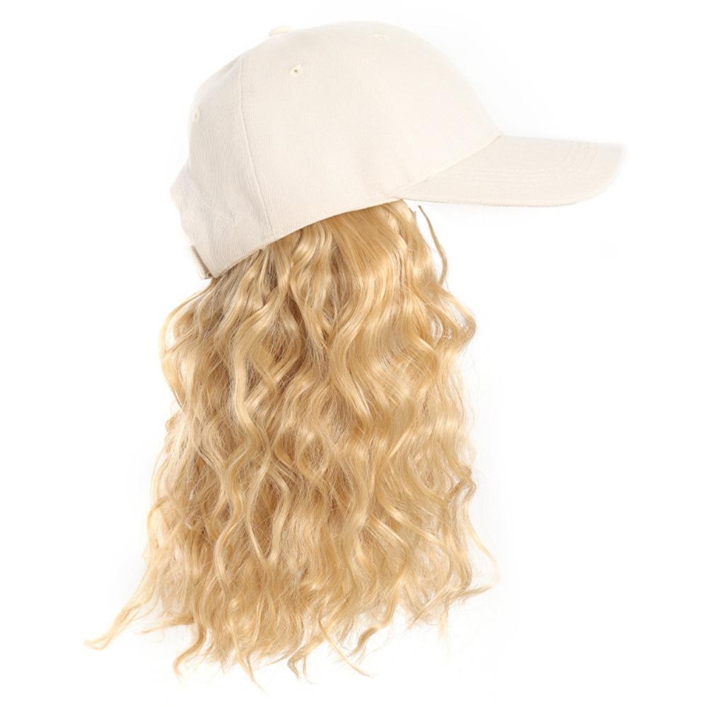 

12-дюймовый длинный волнистый кудрявый парик с регулируемой шляпой для женщин, бейсболка с наращиванием волос, для девушки 27 613