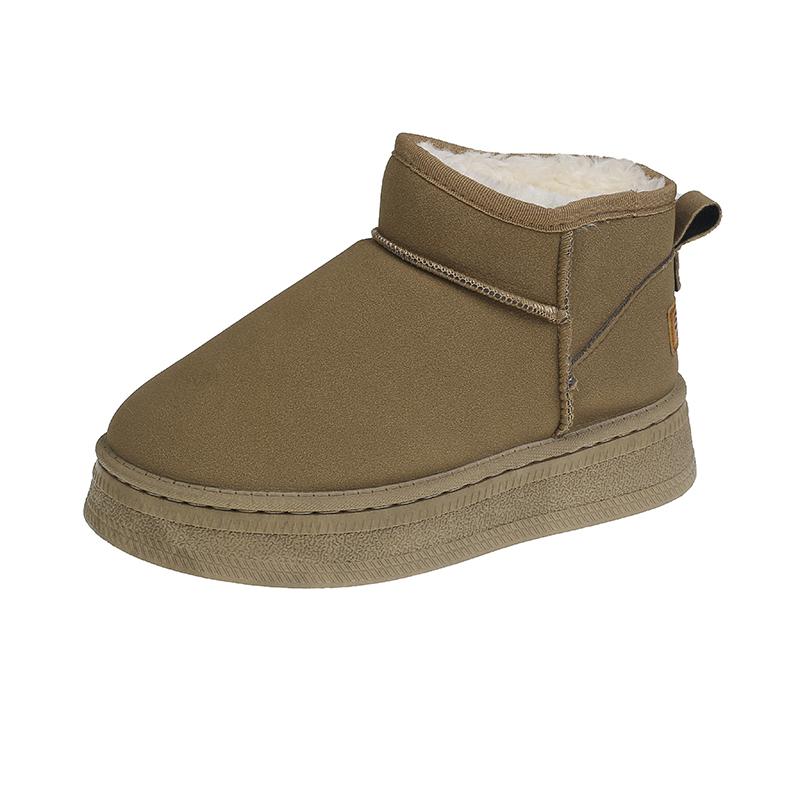 New 2024 hot sale Women Winter Boots Designer Platform Boots for Leather Warm Short Plush women's Ankle Boots Botines Mujer