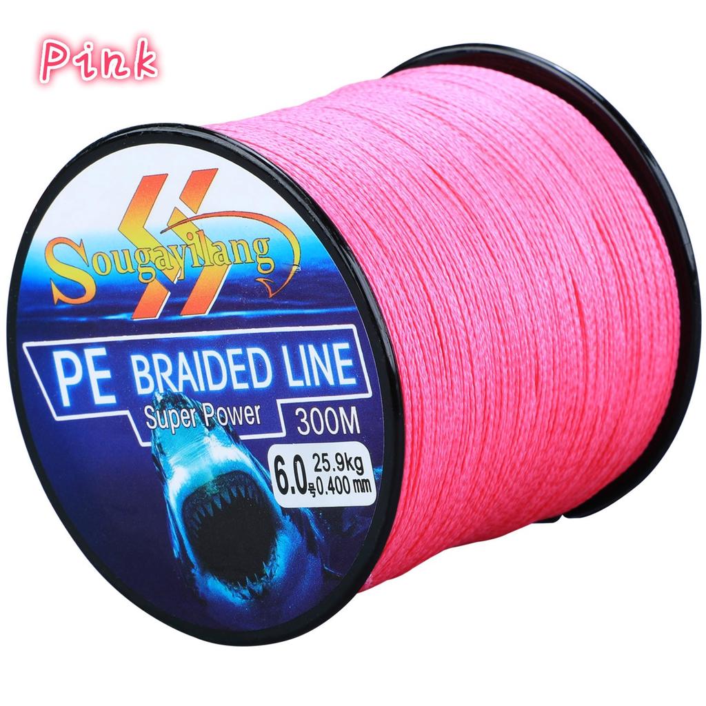 Lenza Intrecciata Extreme Braid 100% PE 300m – Alta Resistenza 2,7-136kg (Verde Fluorescente, 6,8kg/0,18mm)