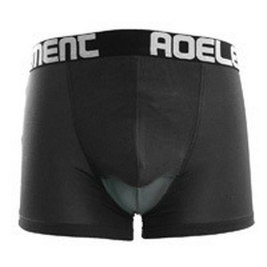 Boxeri bărbați din plasă de mătase de gheață cu suport pentru scrot și separare în formă de U