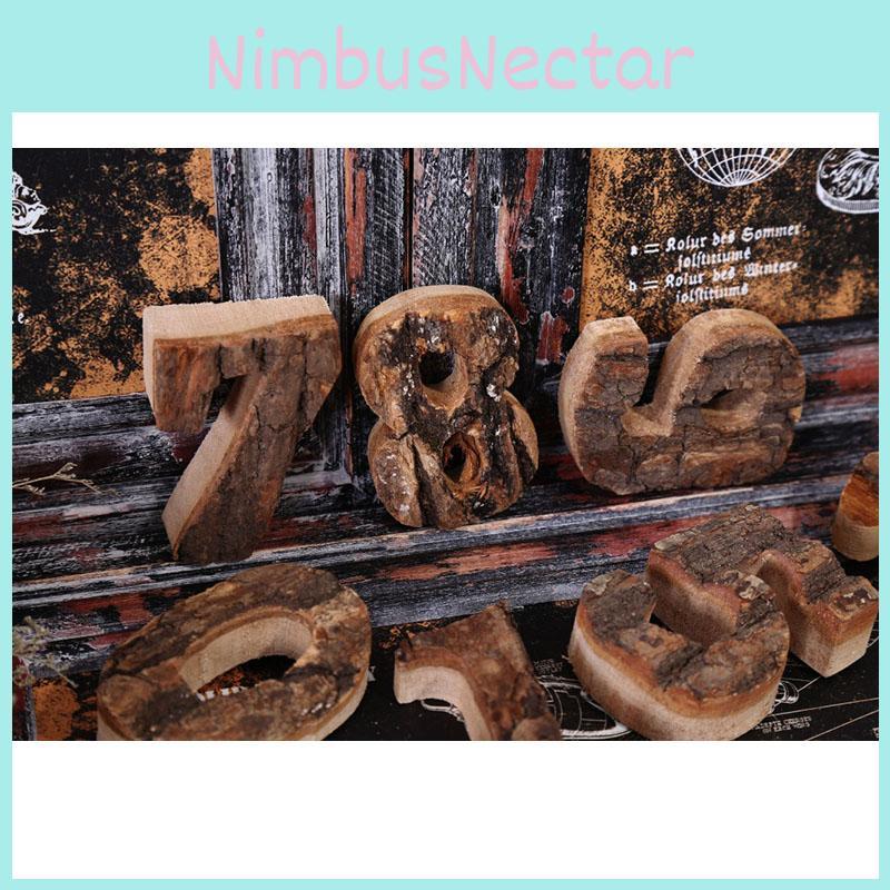 Classic Design Wood Alphabet And Number Wall Hanging Plaque For Timeless Home Decoration
