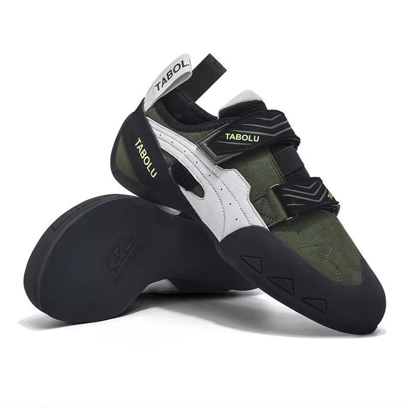 Scarpe da arrampicata traspiranti antiscivolo per adolescenti e adulti, per bouldering indoor, calzature sportive entry-level