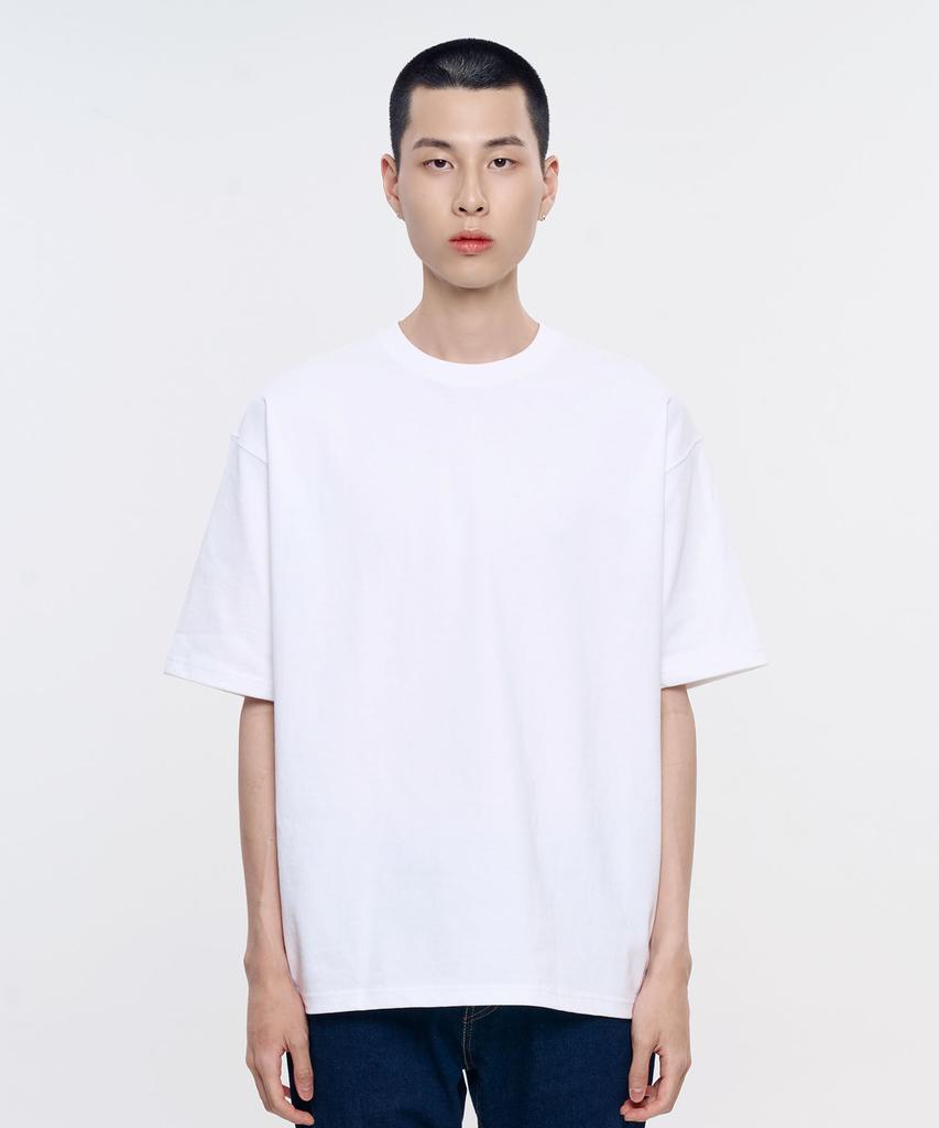 Yunaitideuaeseul [2Pack] 9.1Oz Heavy Duty Short Sleeve T-Shirt