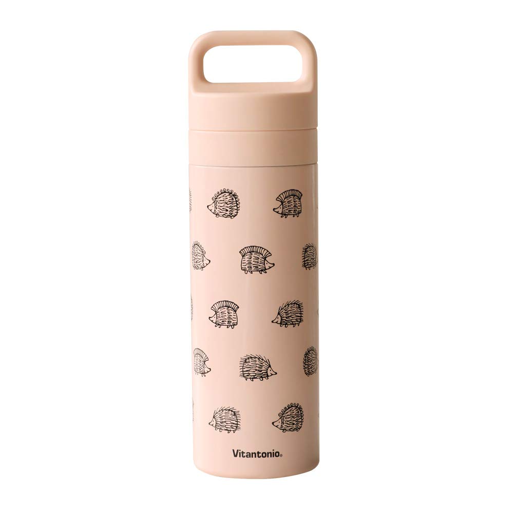 

Vitantonio Coffee Press Bottle Cottle Lisa Larson Модель LisaLarson×Vitantonio COTTLE HedgehogPink Beige VCB-10-LS