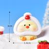 Cartone Animato di Natale Animale Maiale Pupazzo di Neve Albero di Natale Albero di Natale Decorazione Scena di Neve Accessori Palla di Cristallo