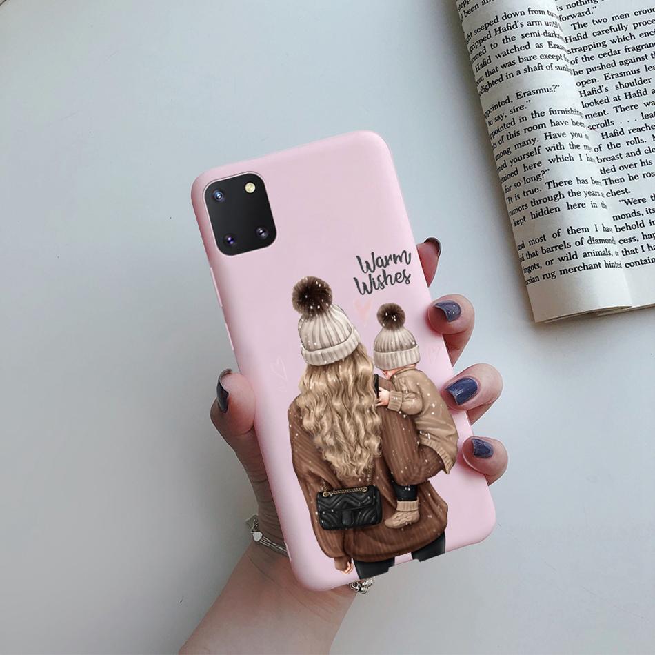 For Samsung Galaxy Note 10 Lite Phone Cover Cute Sweet Girls Patterned Silicone Soft Case For Samsung Note10 Lite S10 Lite Case