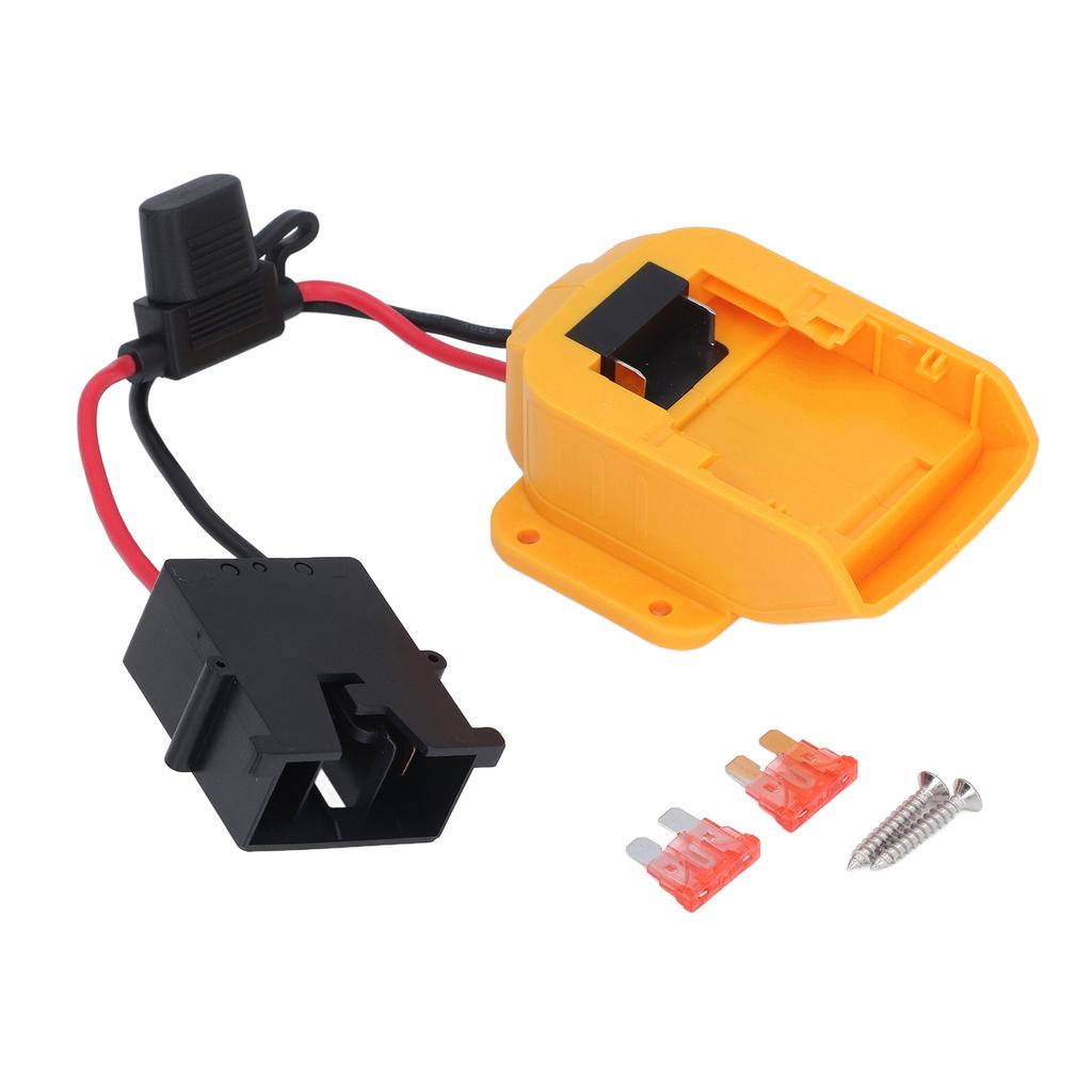 Power Tool Battery Adapter for  200 20V 18V Riding Toys Lithium Battery Converter with Wire Harness Connector