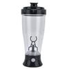 Electric Mixing Cup Simple 350ml Coffee Milk Shaking Bottle Automatic Shaker CupBlack