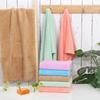 Coral fleece towels absorb water and do not shed hair. Adult household face washing and dry hair towels 5 packs are soft and quick to dry without