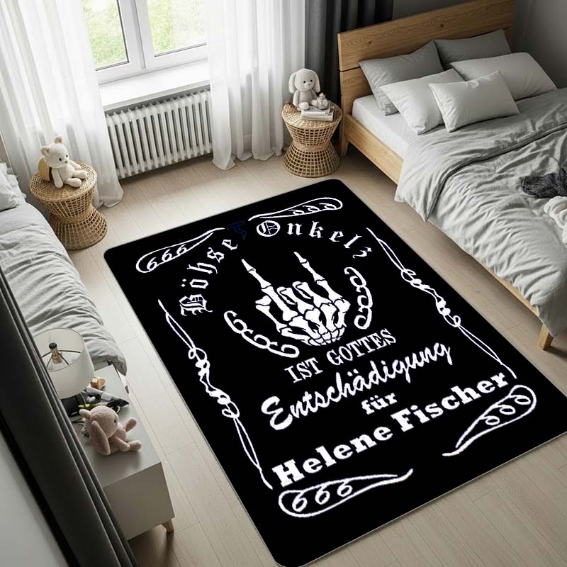 Dywan Böhse Onkelz, Dywan Muzyczny, Dywan do Sypialni, Wycieraczka, Dywan do Salonu, Dywanik przy Łóżku, Mata pod Krzesło Komputerowe, Prezent Świąteczny.