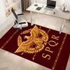 SPQR Roman Eagle Printed Absorbent Washable Carpet, Non-Slip Bathroom Mats, Kitchen Rugs, Yoga Mat,Living Room Entrance, Camping Picnic Rugs