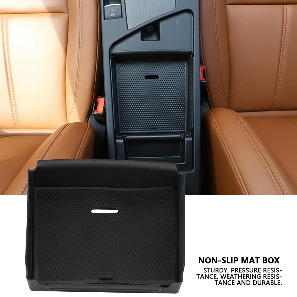 Car Armrest Storage Box With NOn Slip Mat Glove Phone Box Tray for Alfa Romeo Giulia 2017 2018