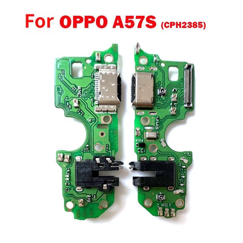 For OPPO A57S USB Charging Port Dock Connector Charger Board Microphone Module Flex Cable