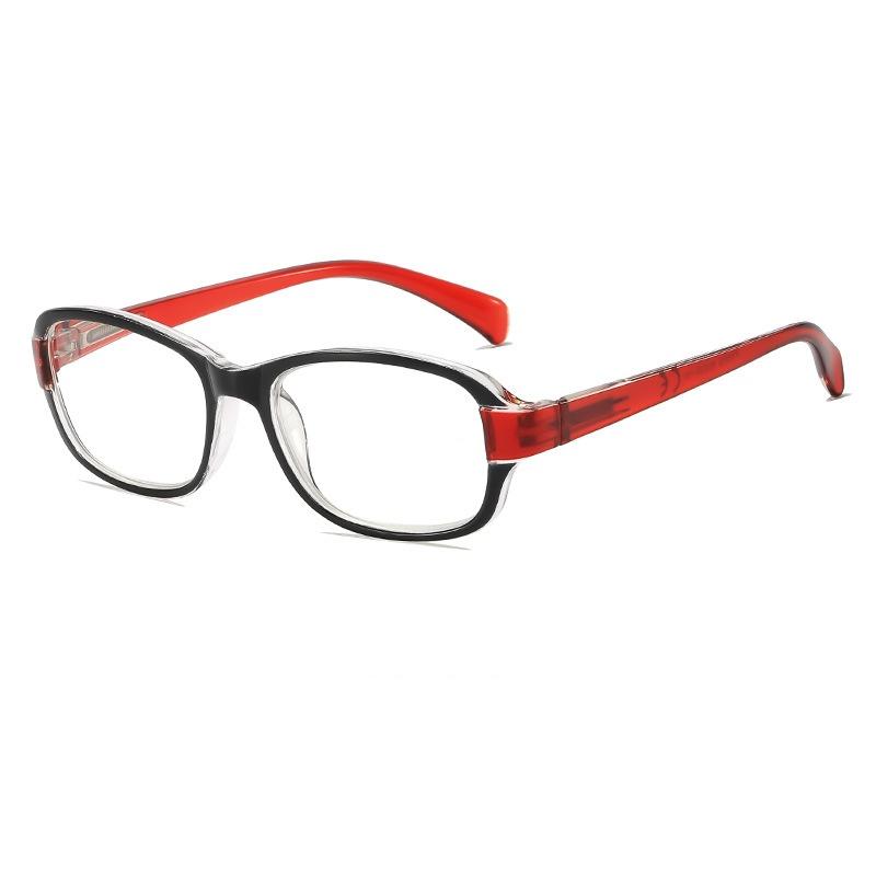 

Окуляри для читання в квадратній оправі для жінок, антиблакитне світло, пресбіопія, ультралегкі далекозорість, жіночі комп’ютерні окуляри +1,0+1,5+2,0+2,5+3,0+3,5+4,0 +2.5 червоний