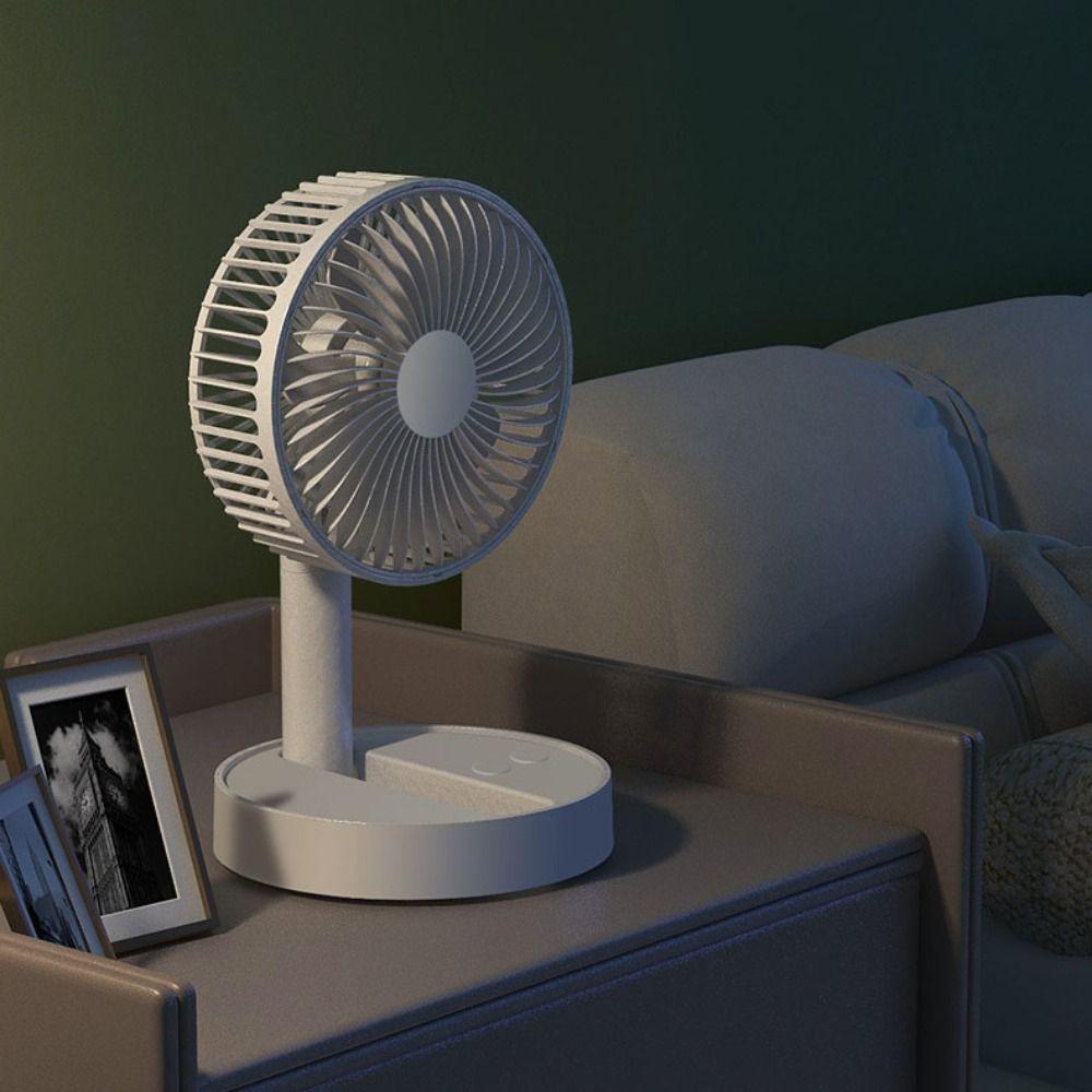 3600mAh/1800mAh Desktop Table Fan 4 Speed Adjustable Mini USB Fan USB Desk Fan  Outdoor Camping