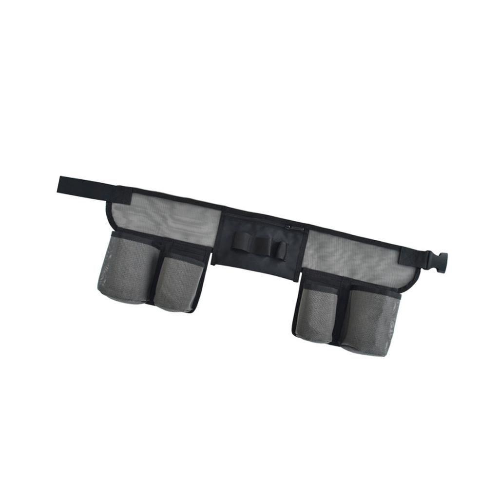 High Capacity Cleaning Supply Holders with Organizational Pockets Ensuring Quick Retrieval of Essential Equipments