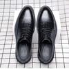 Neue Business Casual Herren Lederschuhe Weichen Boden Rutschfeste Mode Business Schwarze Lederschuhe