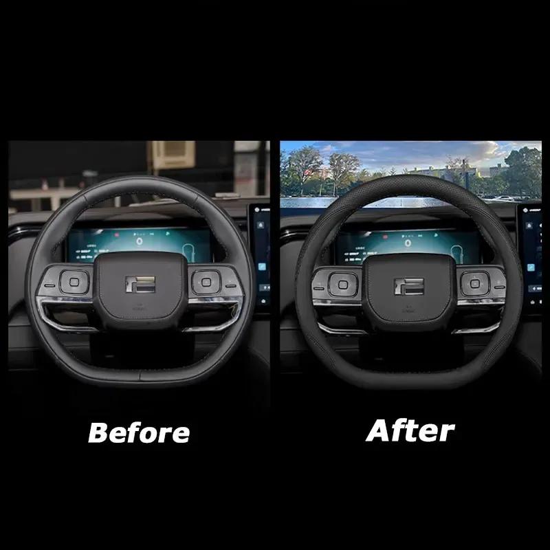 New Car Steering Wheel Trim for Rox Adams 2026 Steering Wheel Decoration Frame Automotive Interior Accessories JISHI Polestone