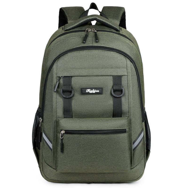 Oxford Fabric Casual Backpack With Spine Protection For Students And Travelers