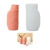 Creative Thread Planter Sturdy Silicone Mould Reusable Artistic Cement Cast Craft Supplies for Home and Garden